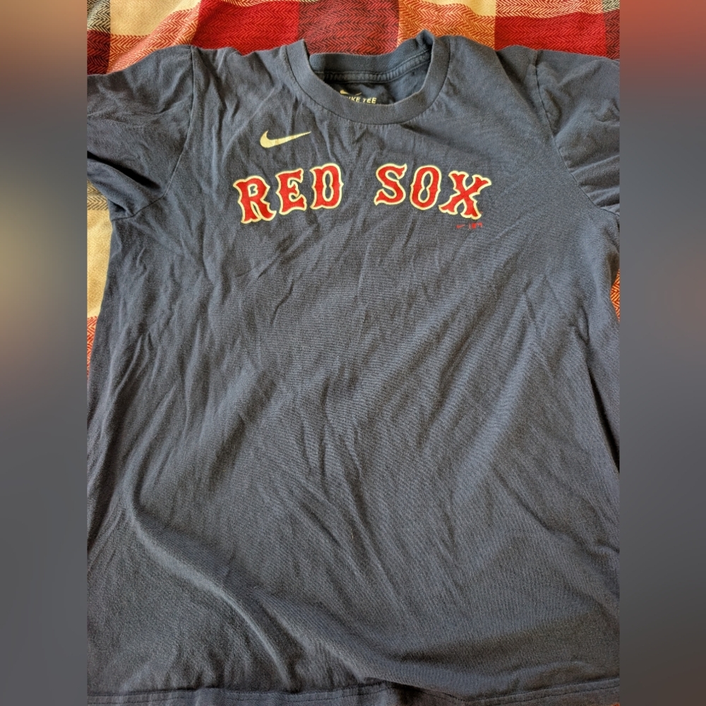 Nike Red Sox Navy Blue T-Shirt